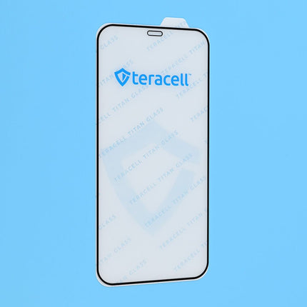 Zastitno staklo Tempered glass Teracell Titan 2.5D za iPhone 12/12 Pro 6.1 crni