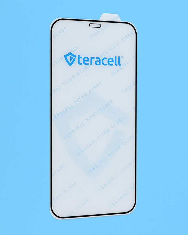 Zastitno staklo Tempered glass Teracell Titan 2.5D za iPhone 12/12 Pro 6.1 crni