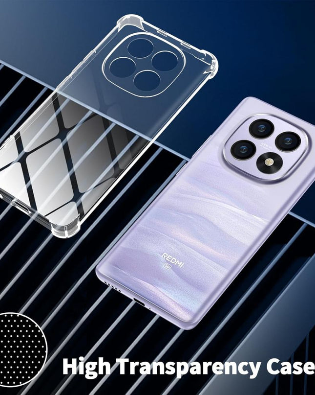 Maska za Xiaomi Redmi Note 15 Pro 5G (EU) Transparent ice Cube