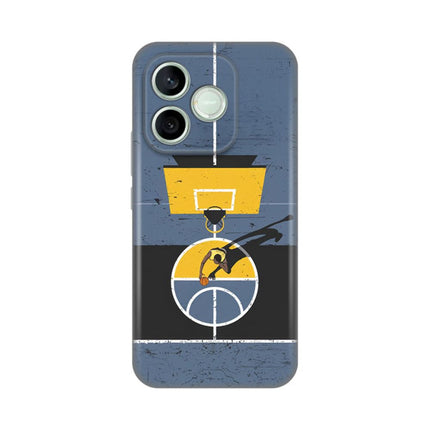 Maska za Honor 600 Lite Court Silikonska Print Skin