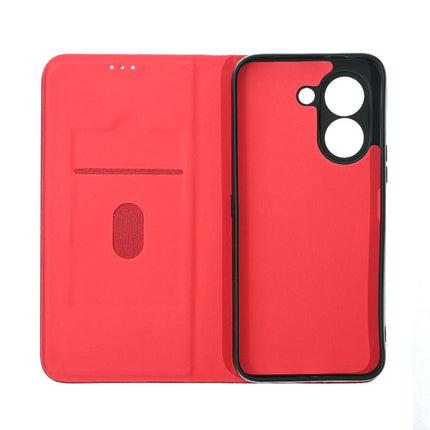 Maska za Honor X7e crvena Teracell Elegant Flip