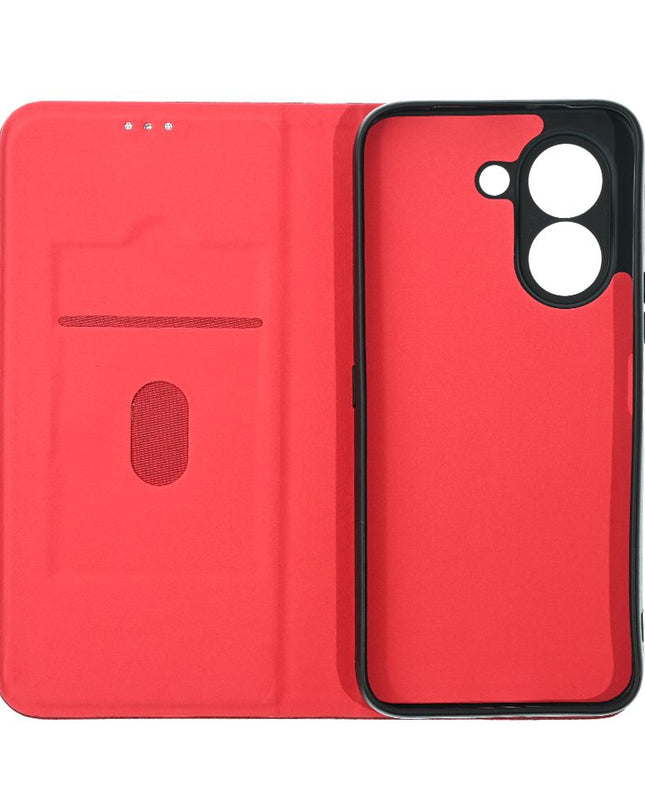 Maska za Honor X7e crvena Teracell Elegant Flip
