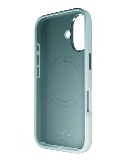 Maska za iPhone 16 6.1 zelena Puro ICON MAG PRO