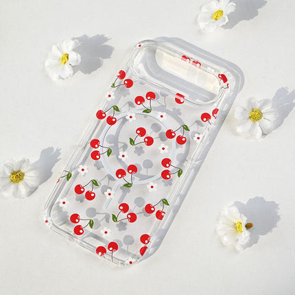 Maska za iPhone 17 Air 6.6 Cute Cherries Print Magsafe