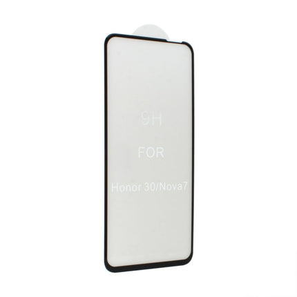 Zastitno Staklo Tempered glass 2.5D full glue za Huawei Honor 30 crni
