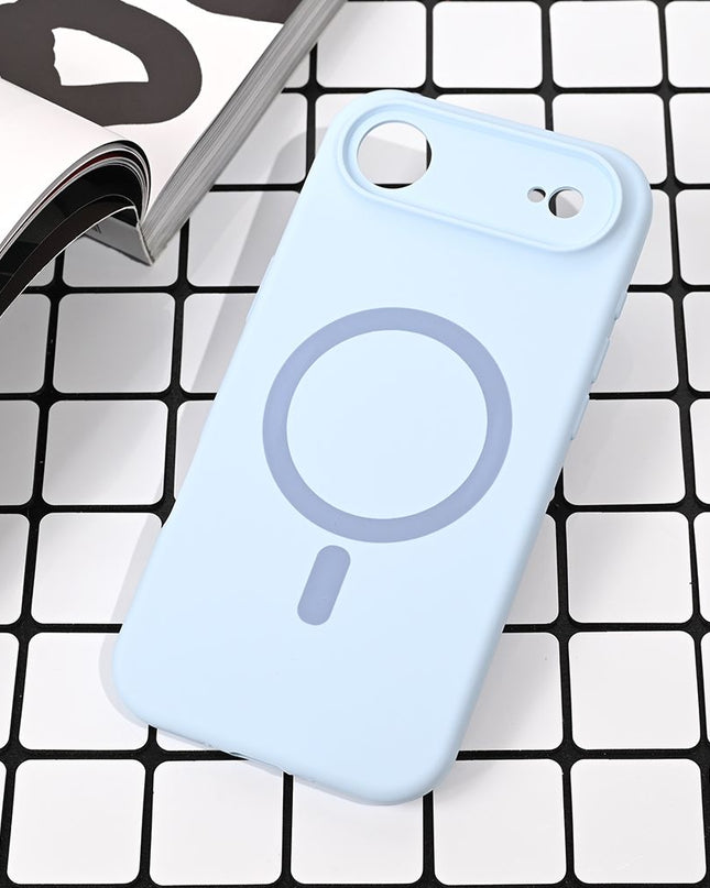 Maska za iPhone 17 Air 6.6 svetlo plava Magsafe Pure color