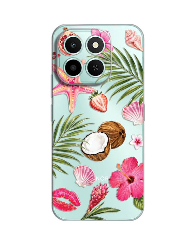 Maska za Honor X6c Coconut Paradise Silikonska Print