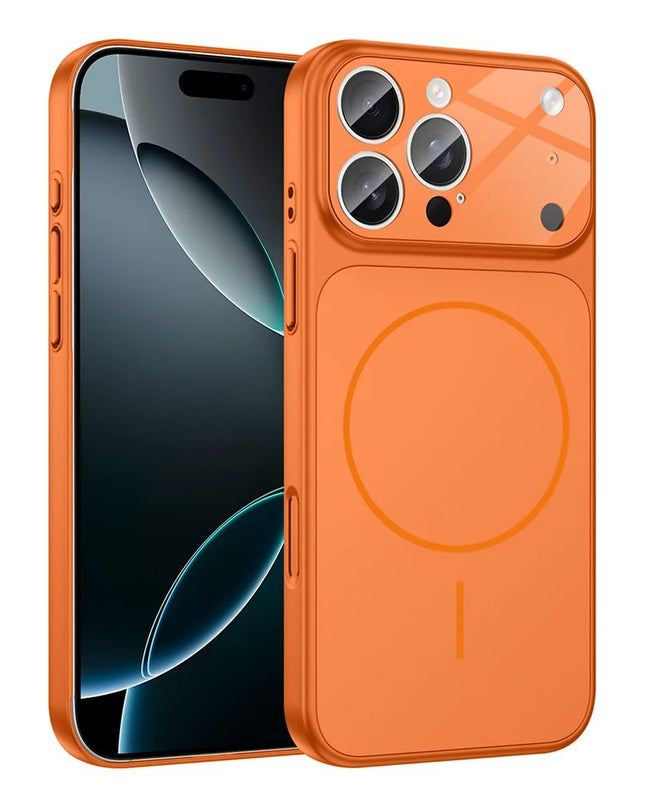 Maska za iPhone 16 Pro 6.3 narandzasta Magsafe LookLike