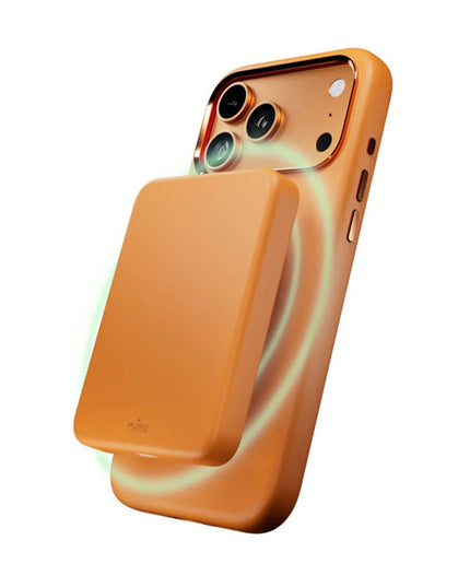 Maska za iPhone 17 Pro 6.3 narandzasta Puro ICON MAG PRO
