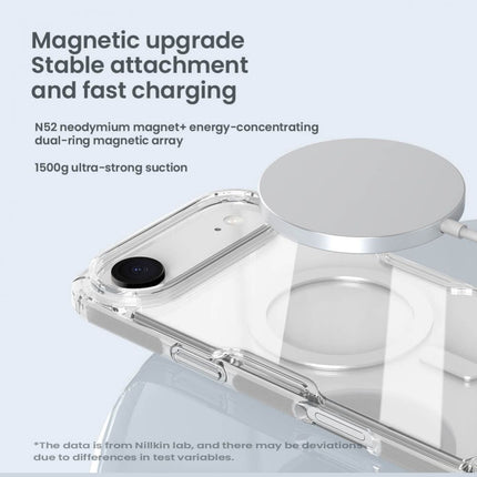 Maska za iPhone 17 Air 6.6 transparent Nillkin Nature Pro Magnetic