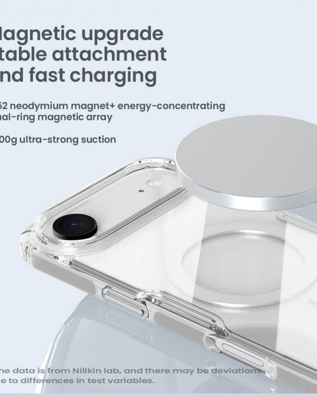 Maska za iPhone 17 Air 6.6 transparent Nillkin Nature Pro Magnetic