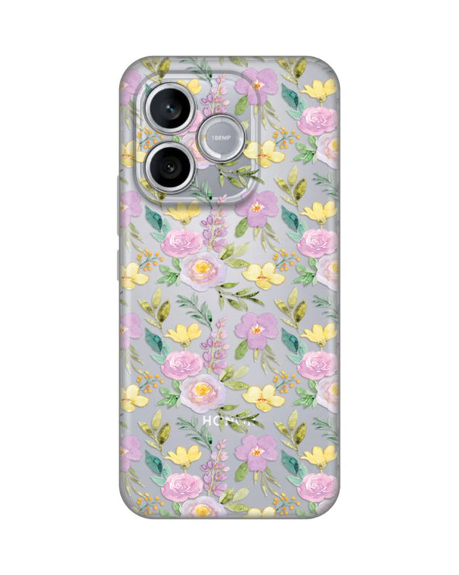 Maska za Honor 600 Lite Soft Flowers Silikonska Print Skin