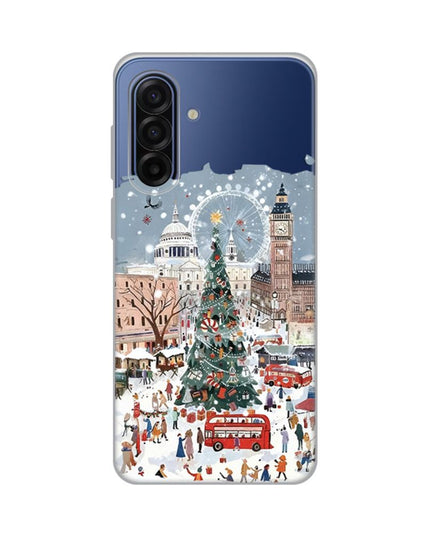 Maska za Samsung A175F Galaxy A17 Christmas Town Silikonska Print Skin