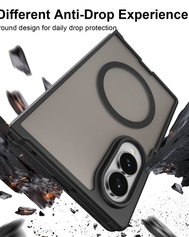 Maska za Samsung Galaxy Z Fold 8 Magsafe Fold ljubicasta