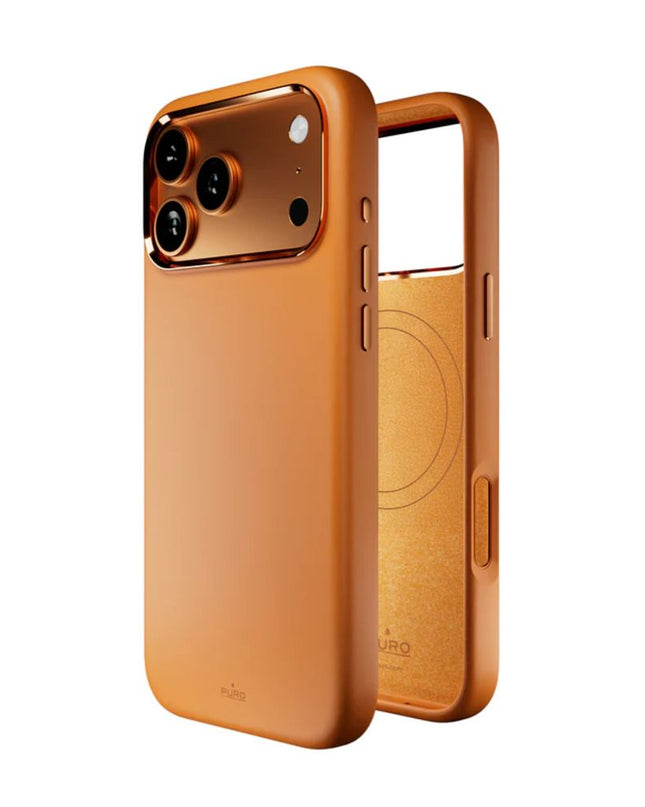 Maska za iPhone 17 Pro 6.3 narandzasta Puro ICON MAG PRO