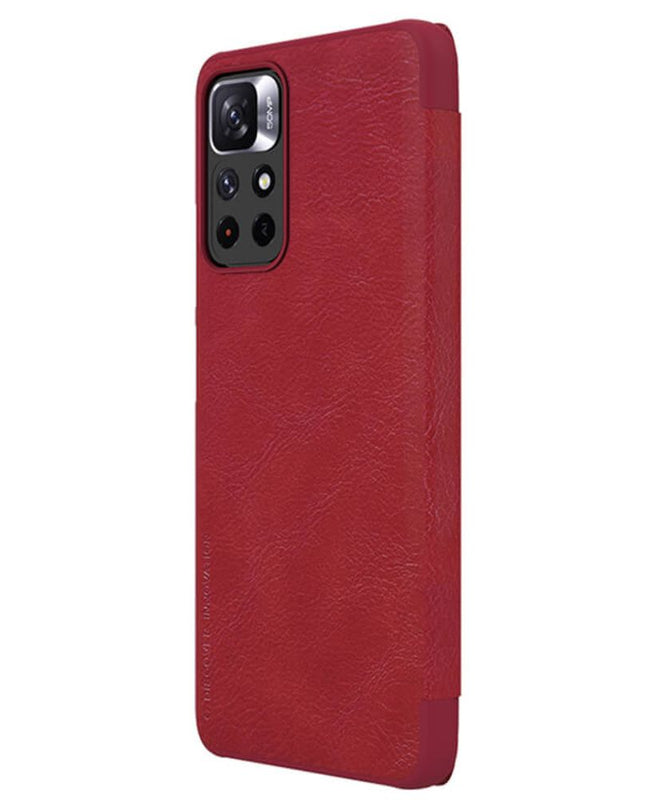 Torbica Nillkin Qin za Xiaomi Redmi Note 11T 5G/Poco M4 Pro 5G crvena