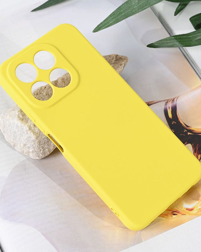 Maska za Honor X6c zuta Teracell Soft Velvet