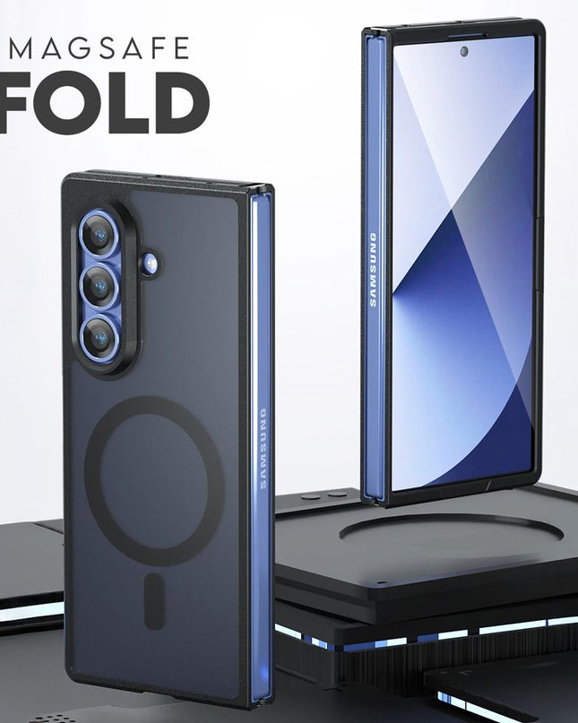 Maska za Samsung F966B Galaxy Z Fold 7 ljubicasta Magsafe Fold