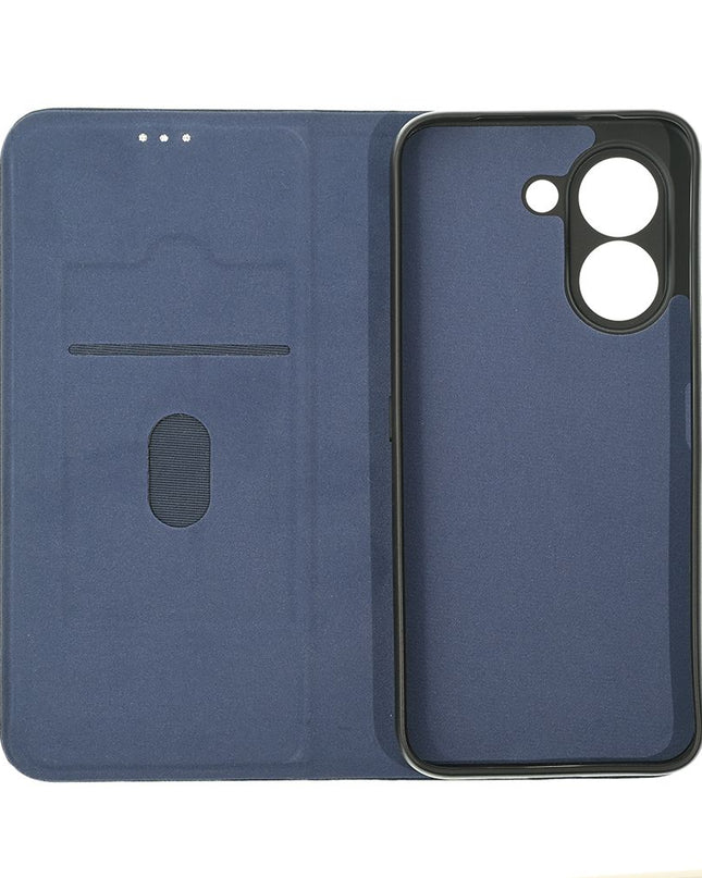 Maska za Honor X7e tamno plava Teracell Elegant Flip