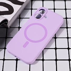 Torbica Magsafe Pure color za iPhone 16 6.1 lila