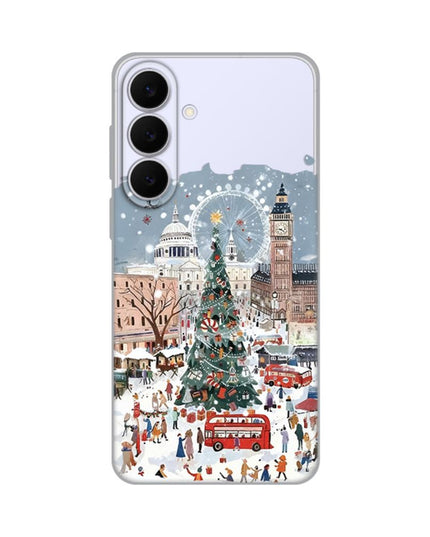 Maska za Samsung S731B Galaxy S25 Fe Christmas Town Silikonska Print Skin
