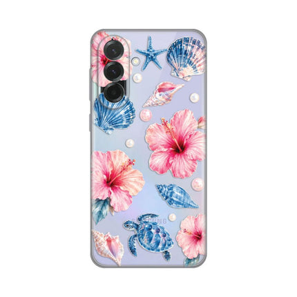 Maska za Samsung A376B Galaxy A37 5G Hibiscus Sea Silikonska Print Skin