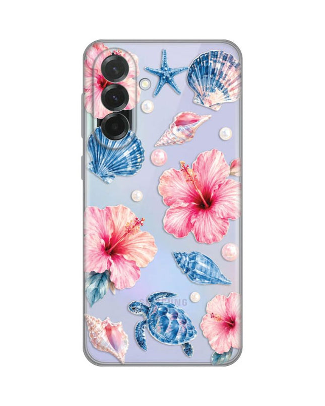 Maska za Samsung A376B Galaxy A37 5G Hibiscus Sea Silikonska Print Skin