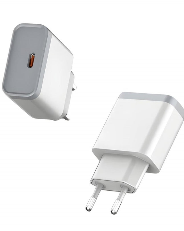 Kucni punjac LDNIO Q122 PPS PD, 27W sa Type C na iPhone lightning kablom beli