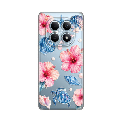 Maska za Xiaomi Redmi Note 15 4G/5G Hibiscus Sea Silikonska Print Skin