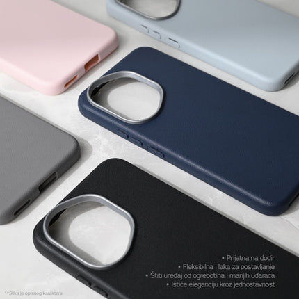 Maska za Samsung A175F Galaxy A17 tamno plava Elegant
