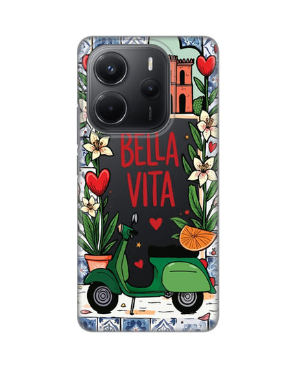 Maska za Xiaomi Redmi Note 14 4G (SRB) Bella Vita Silikonska Print Skin