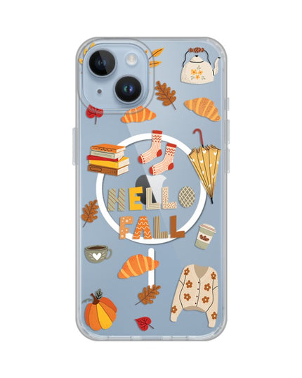 Maska za iPhone 13/14 6.1 Hello Fall Print Magsafe