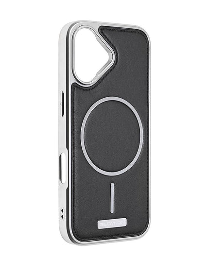 Maska za iPhone 17 6.3 crna Magsafe Urban Leather