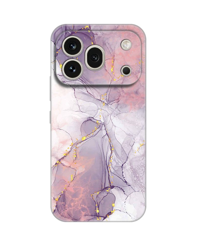 Maska za Honor 600 Pro Pink Marble Silikonska Print