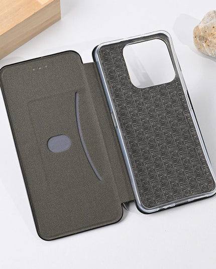 Maska za Honor X6c crna Teracell Flip Cover