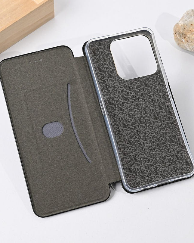 Maska za Honor X6c crna Teracell Flip Cover