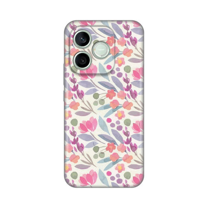 Maska za Honor 600 Lite Watercolor Flowers Silikonska Print