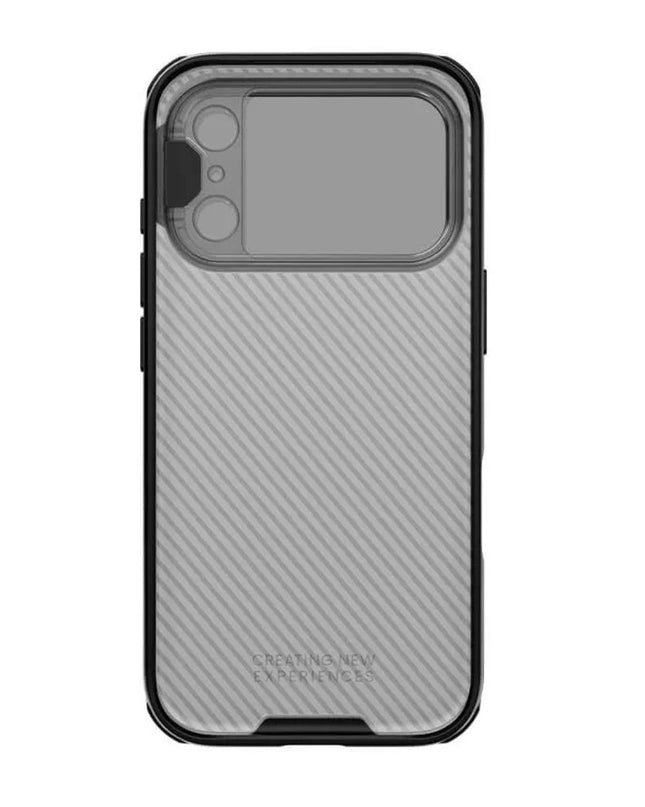 Maska za iPhone 17 Pro 6.3 crna (transparent kamera) Nillkin CamShield Prop