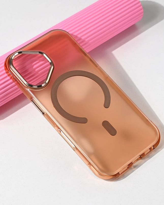 Maska za iPhone 17 6.3 braon Magsafe Glow