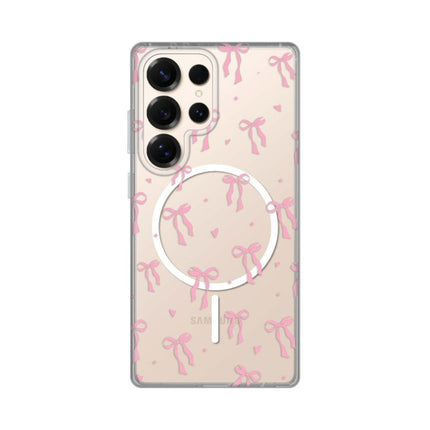Maska za Samsung S938B Galaxy S25 Ultra Cute Bows Print Magsafe