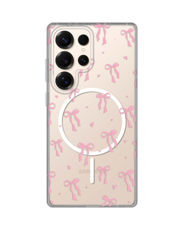 Maska za Samsung S938B Galaxy S25 Ultra Cute Bows Print Magsafe
