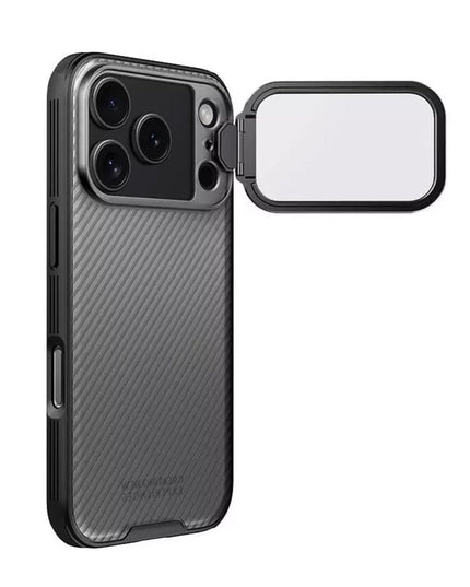 Maska za iPhone 17 Pro 6.3 crna (transparent kamera) Nillkin CamShield Prop