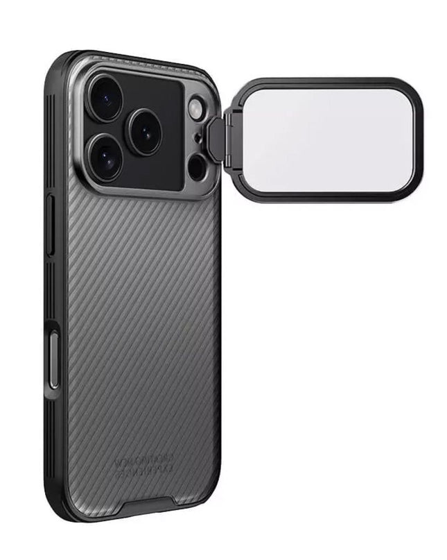 Maska za iPhone 17 Pro 6.3 crna (transparent kamera) Nillkin CamShield Prop