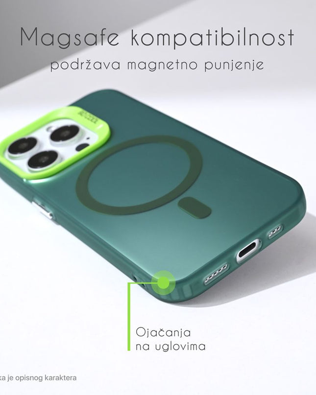 Maska za Samsung A175 Galaxy A17 plava Magsafe Clear