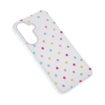 Maska za Samsung A376B Galaxy A37 bela Dotty Pop