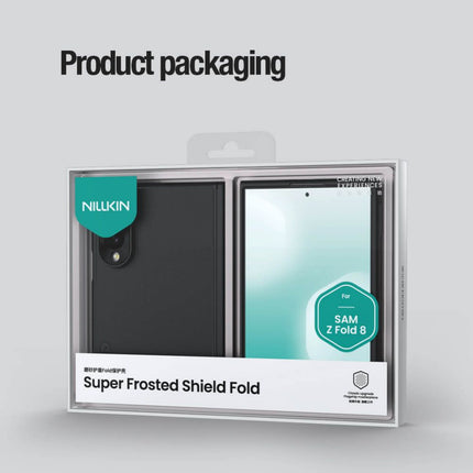 Maska za Samsung F971B Galaxy Z Fold 8 crna Nillkin Scrub Fold Magnetic