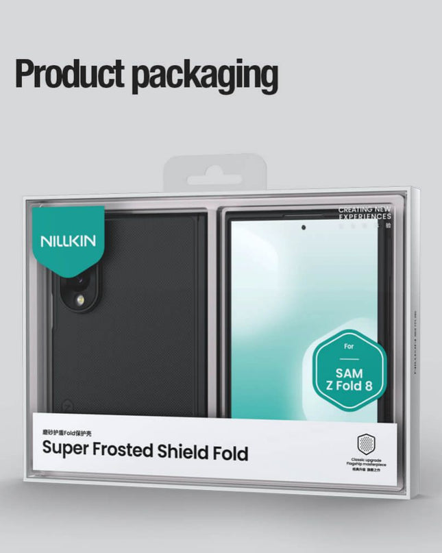 Maska za Samsung F971B Galaxy Z Fold 8 crna Nillkin Scrub Fold Magnetic