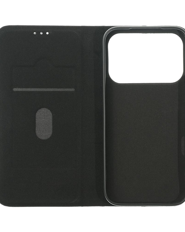 Maska za Honor 600/600 Pro crna Teracell Elegant Flip