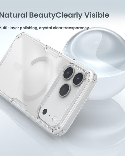 Maska za iPhone 17 Pro Max 6.9 transparent Nillkin Nature Pro Magnetic