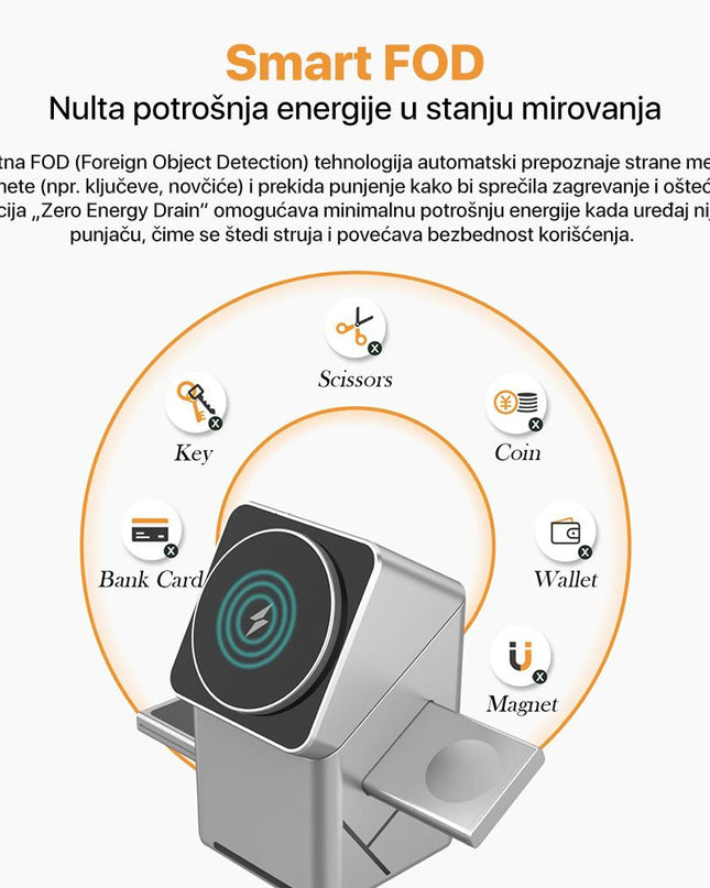 Wireless desktop punjac XW-10 sivi